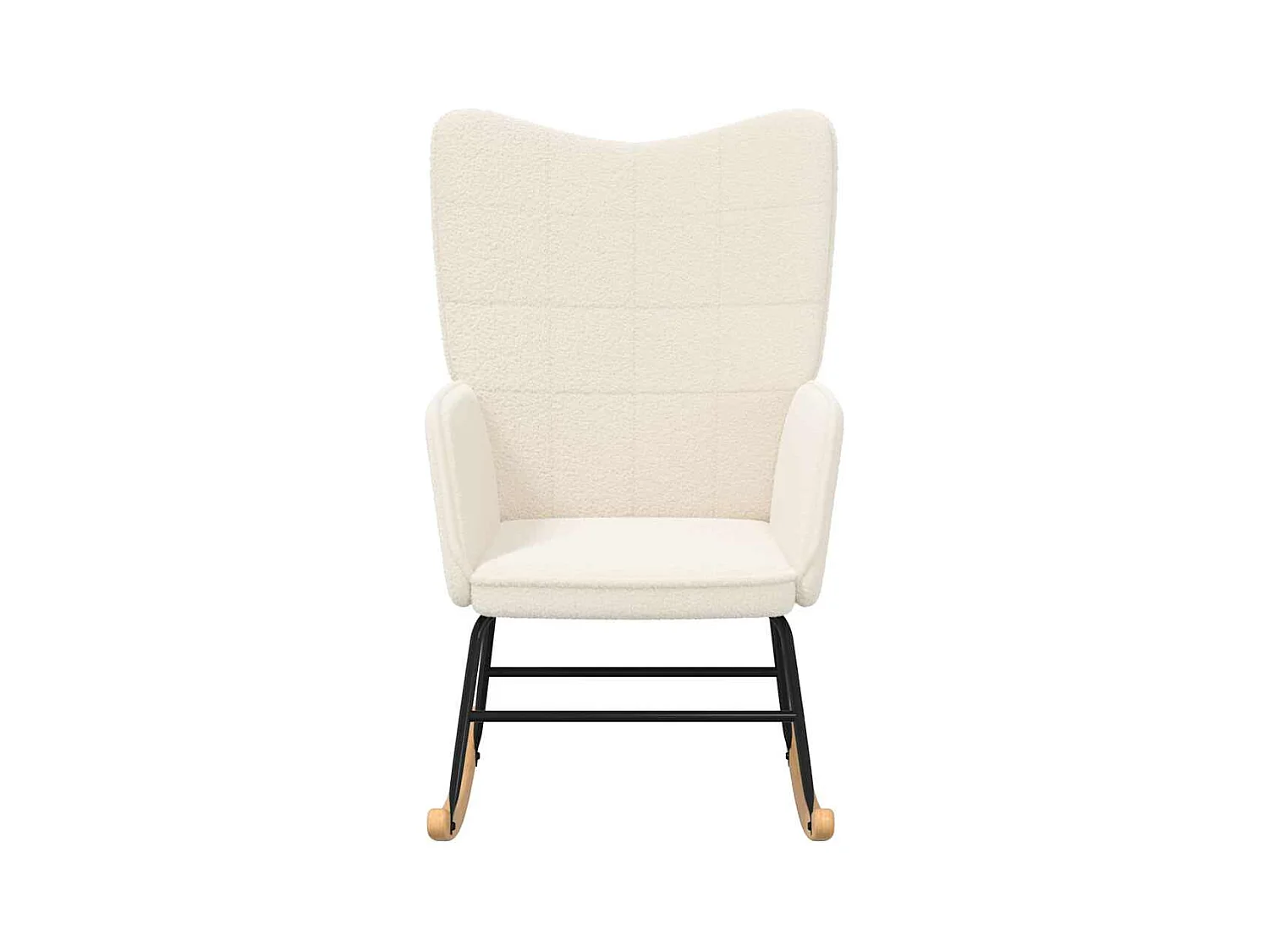 Sillón de relax | Silla Relax | Sillón de salón Crema 61x78x98 cm tela SHL4003