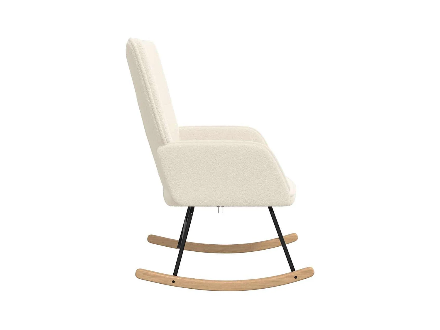 Sillón de relax | Silla Relax | Sillón de salón Crema 61x78x98 cm tela SHL4003