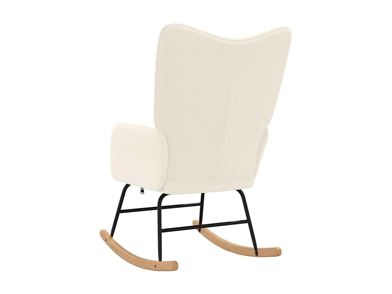 Sillón de relax | Silla Relax | Sillón de salón Crema 61x78x98 cm tela SHL4003