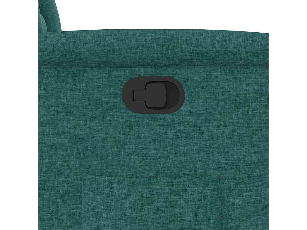 Sillón de relax | Silla | Sillón reclinable de tela verde oscuro SHL4705