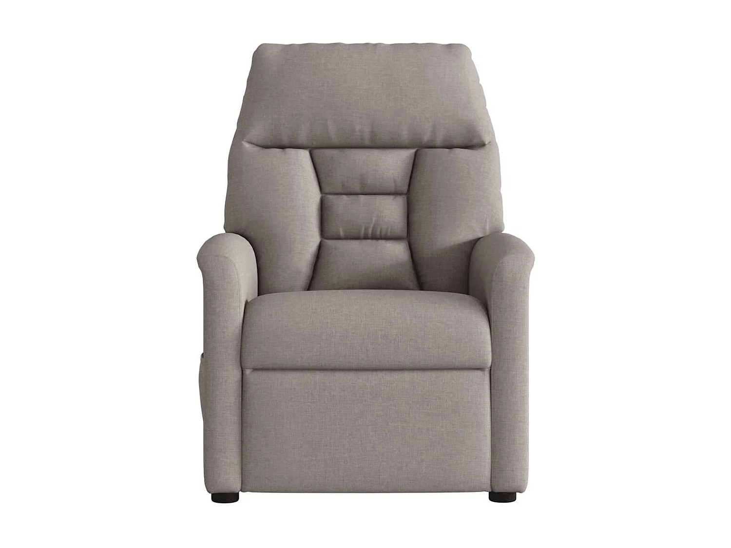 Fauteuil inclinable électrique-Fauteuil de massage de Salon Taupe Tissu SHL1301