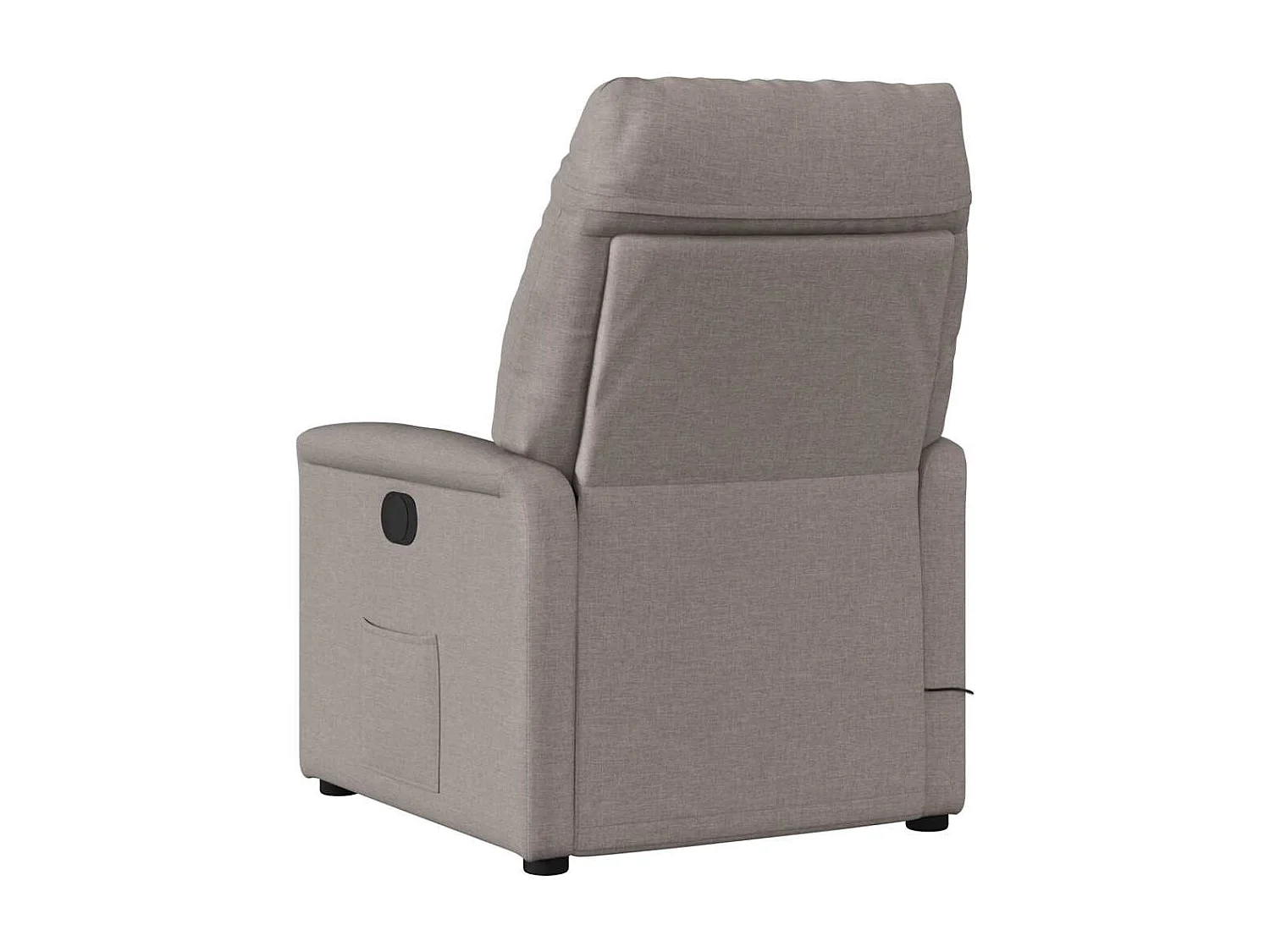 Fauteuil inclinable électrique-Fauteuil de massage de Salon Taupe Tissu SHL1301