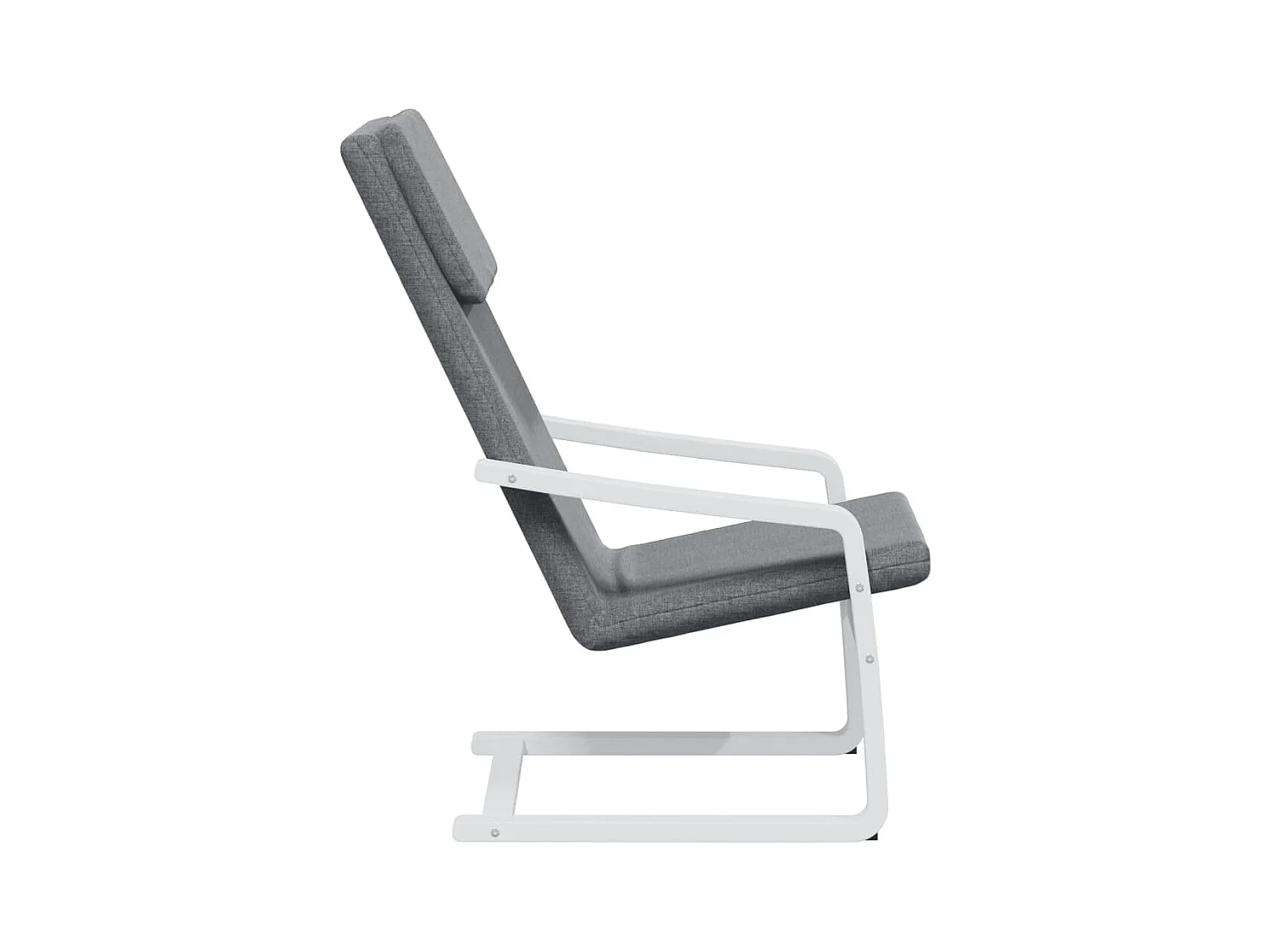 Sillón de relax | Silla de relax de tela gris oscuro SHL6874
