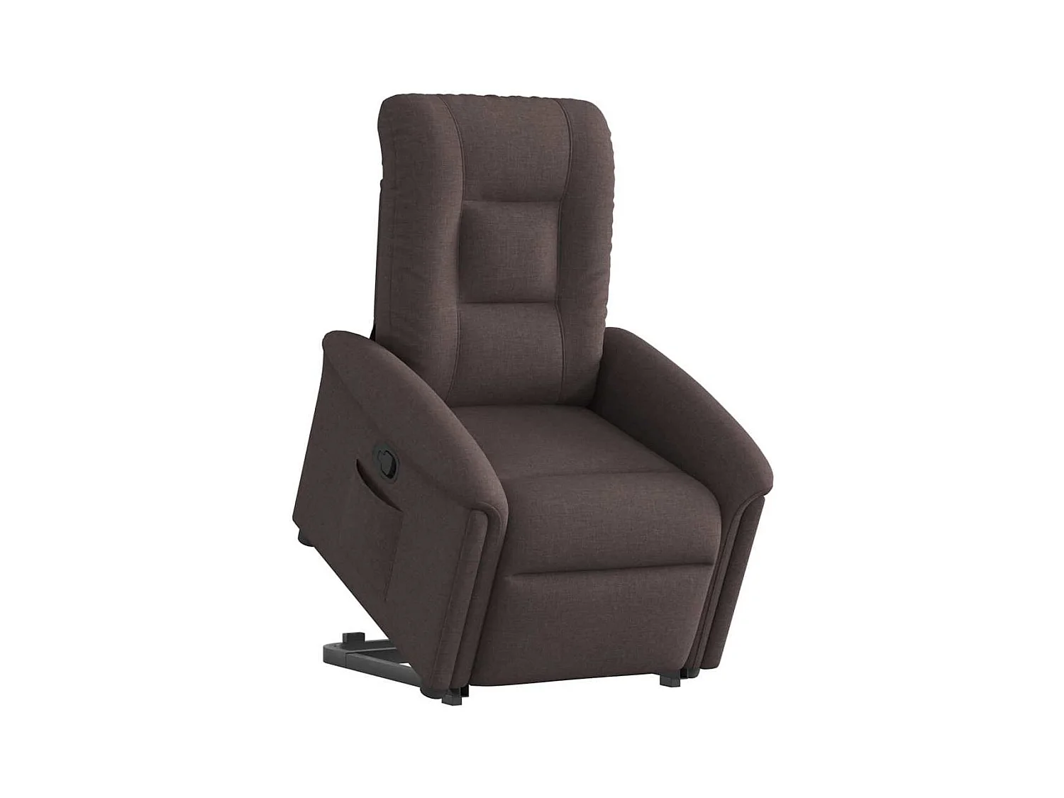 Sillón de relax | Silla | Sillón reclinable elevable tela marrón oscuro SHL2183