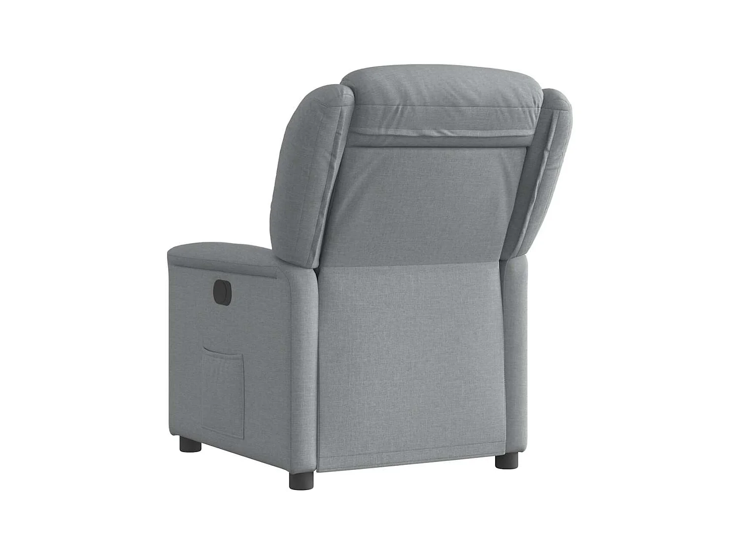 Sillón de relax | Sillón reclinable de tela gris claro SHL9846