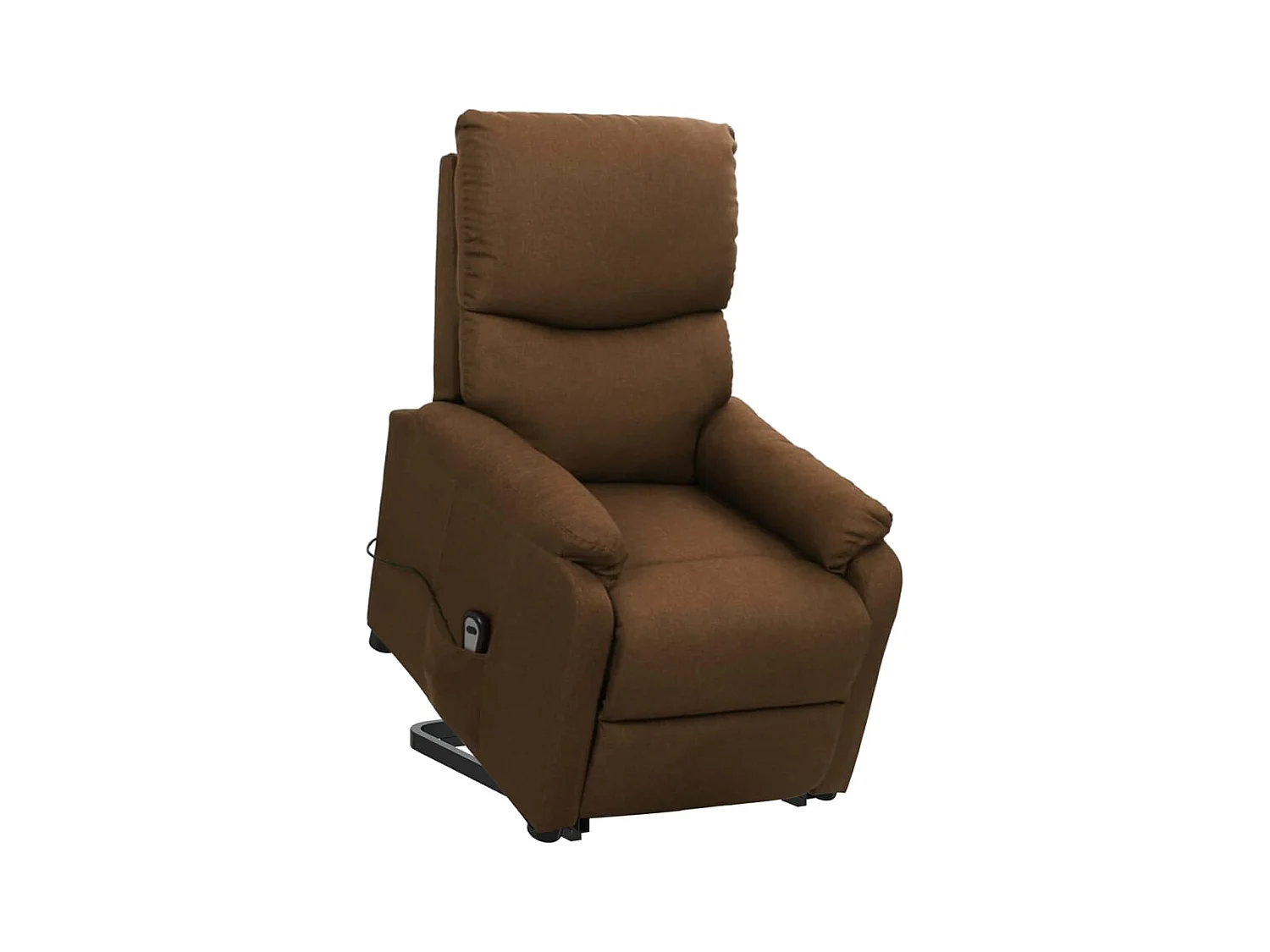 Silla de relax | Sillón elevable tela marrón SHL2131
