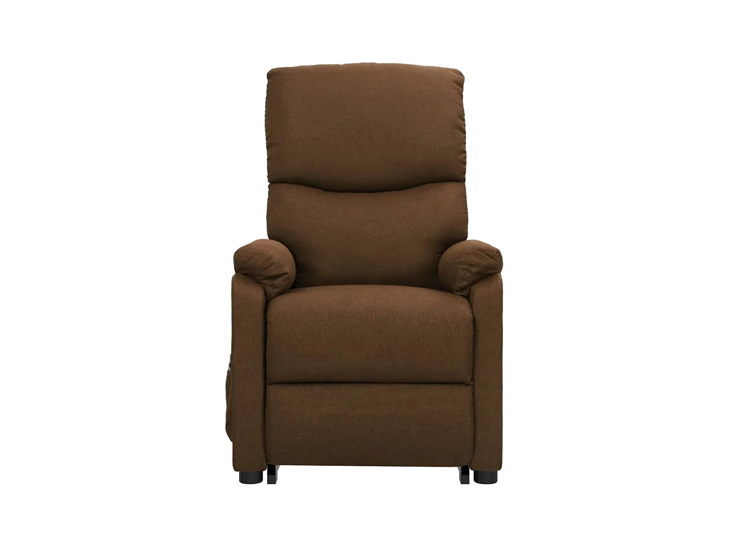 Silla de relax | Sillón elevable tela marrón SHL2131
