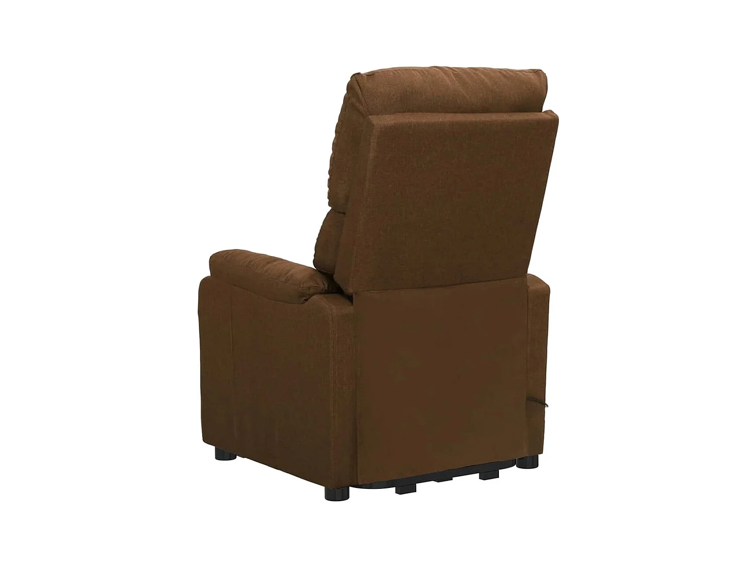 Silla de relax | Sillón elevable tela marrón SHL2131