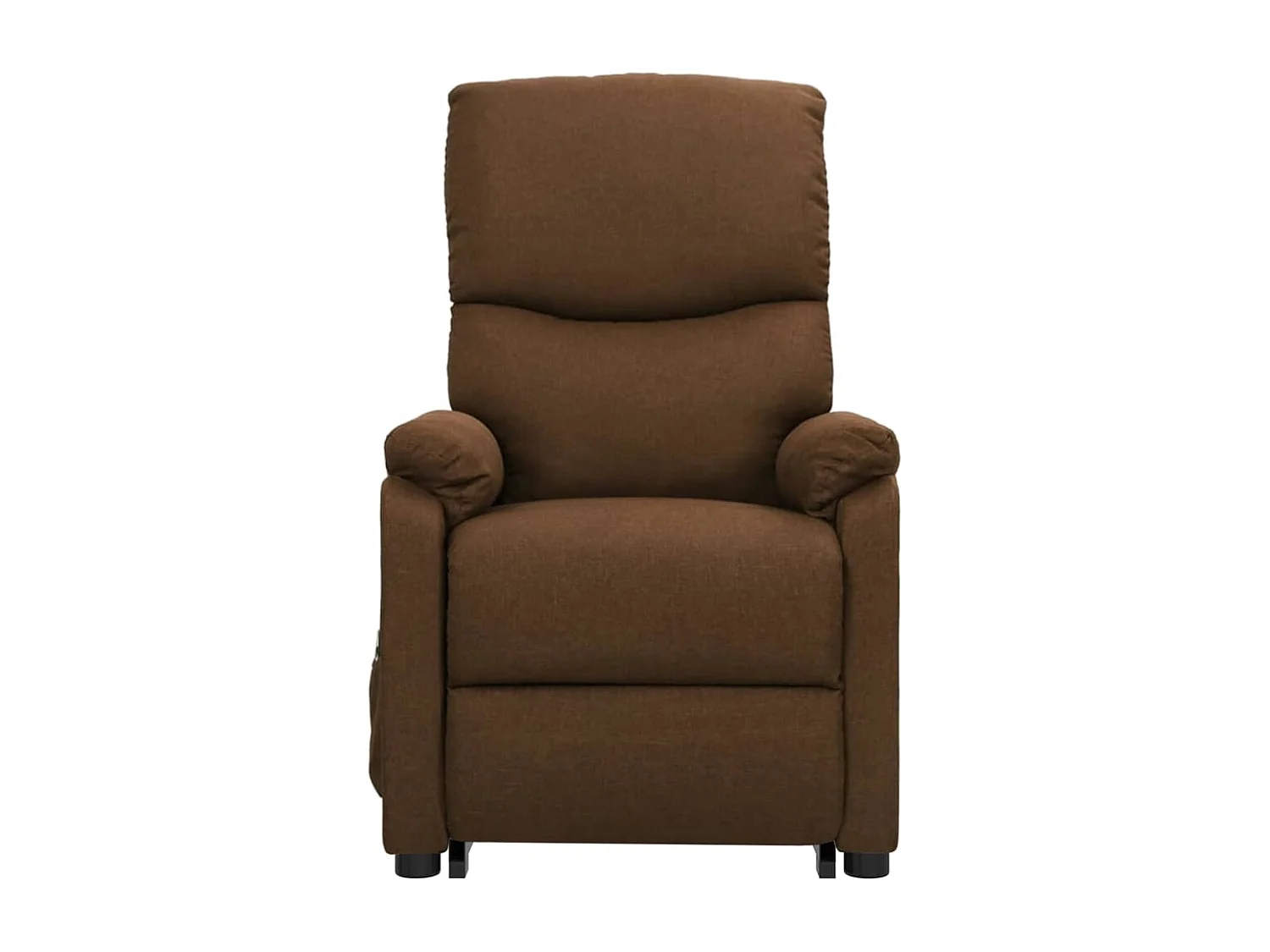 Silla de relax | Sillón elevable tela marrón SHL2131