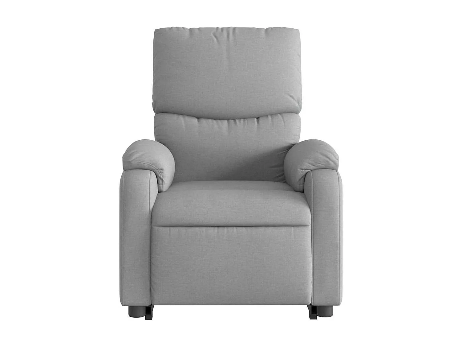 Fauteuil inclinable électrique-Chaise de relax-Fauteuil salon gris clair tissu SHL1387