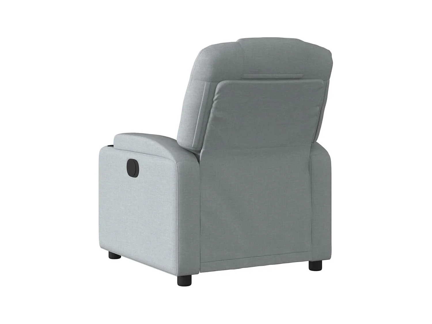Fauteuil inclinable électrique-Chaise de relax-Fauteuil salon Gris clair Tissu SHL2904