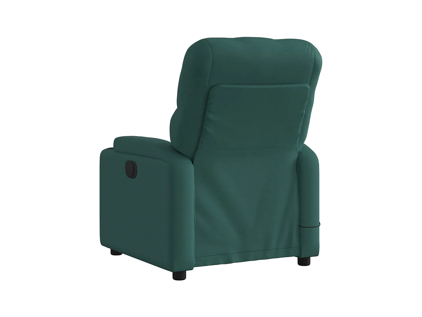 Fauteuil inclinable-Chaise de relax-Fauteuil de Massage vert foncé tissu SHL5052