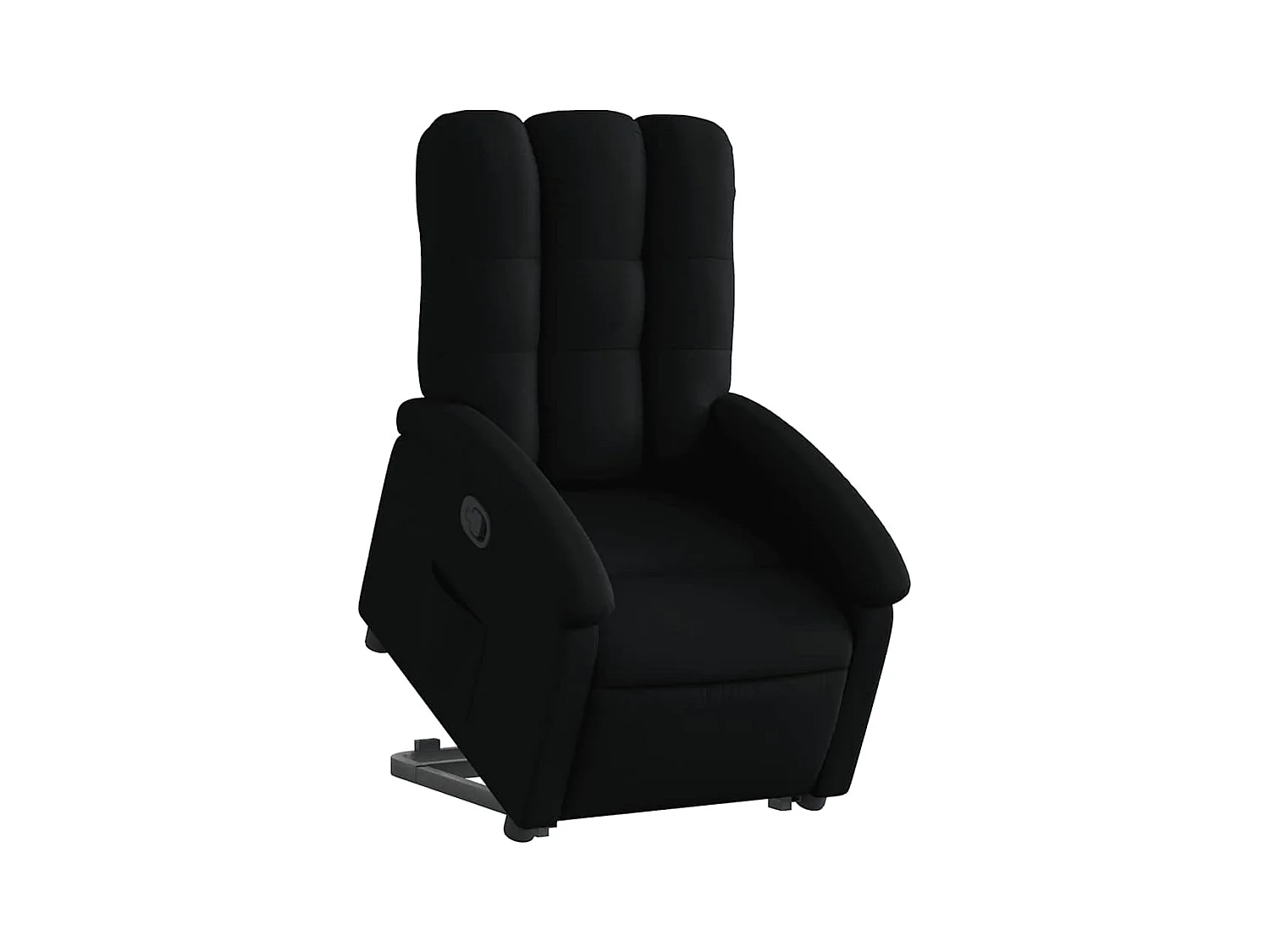 Sillón de relax | Silla | Sillón reclinable elevable tela negro SHL2469