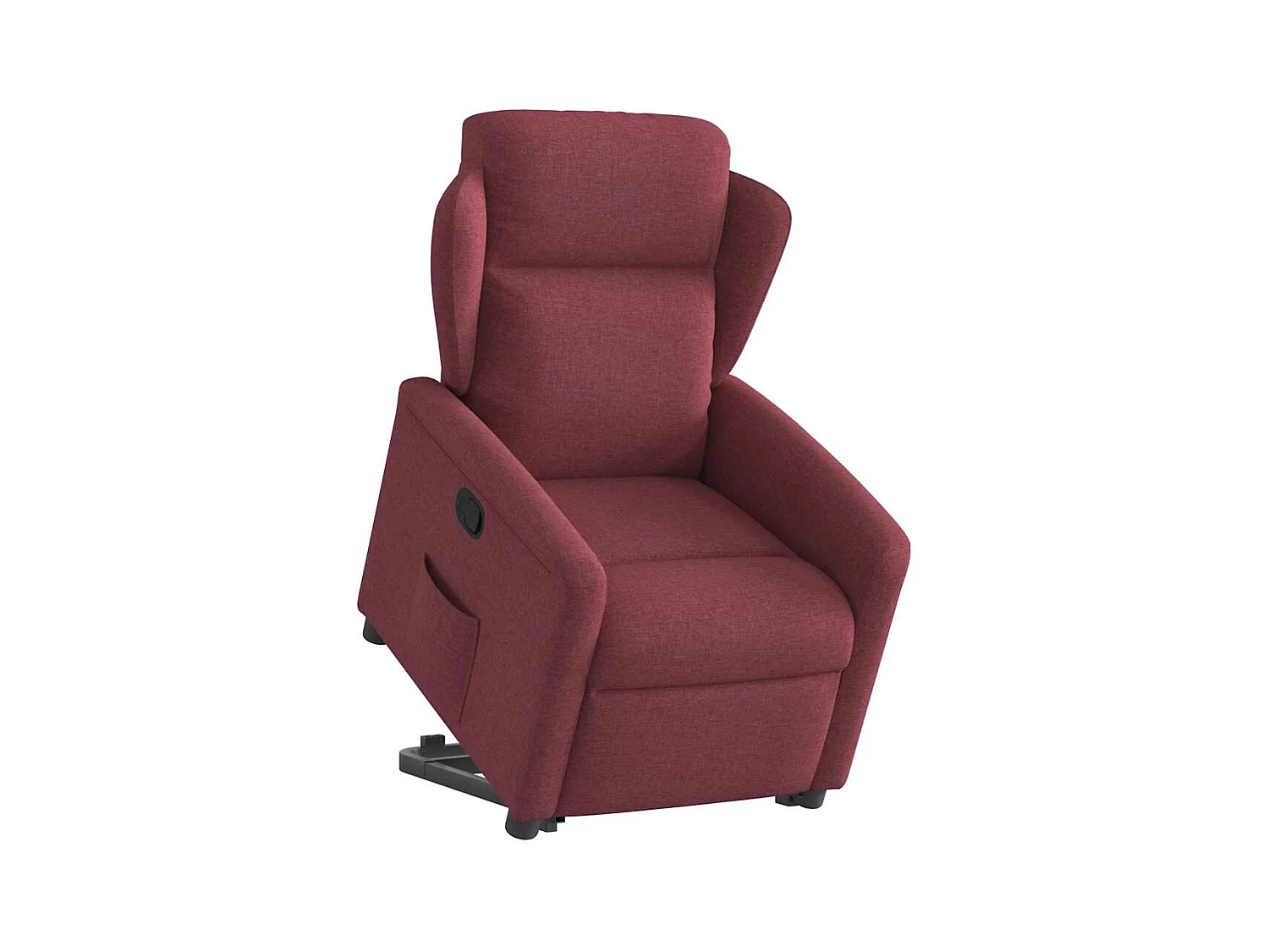 Sillón de relax | Silla | Sillón reclinable elevable tela rojo tinto SHL3296