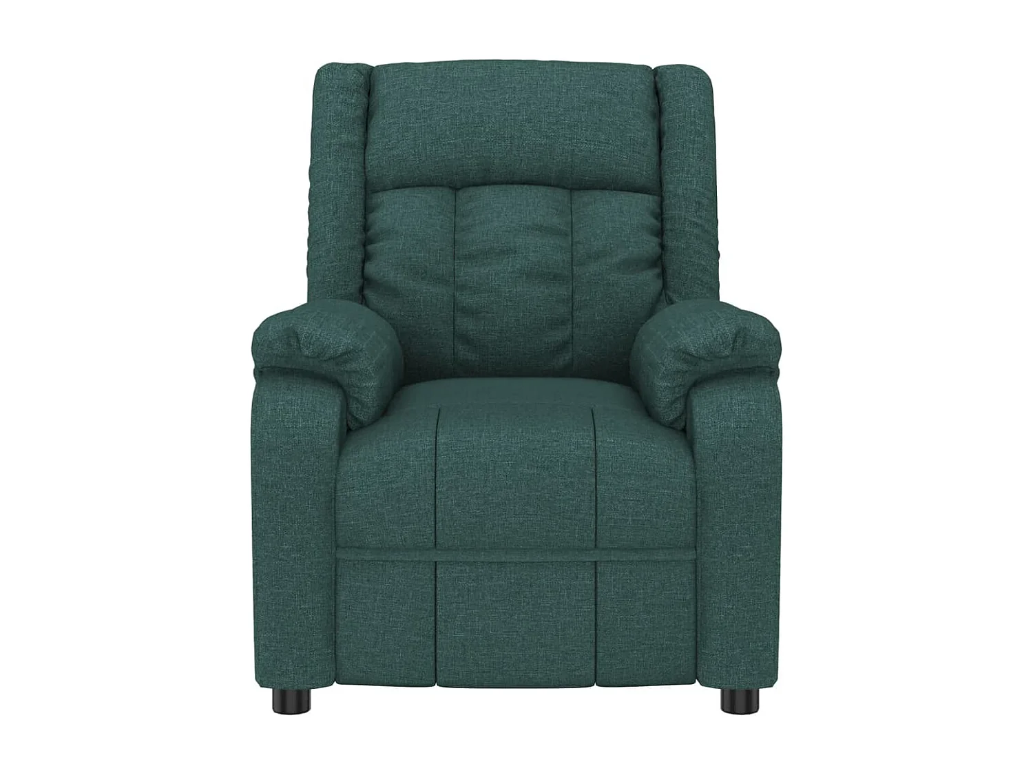 Relaxstoel | Fauteuil | Bureaustoel verstelbaar stof donkergroen