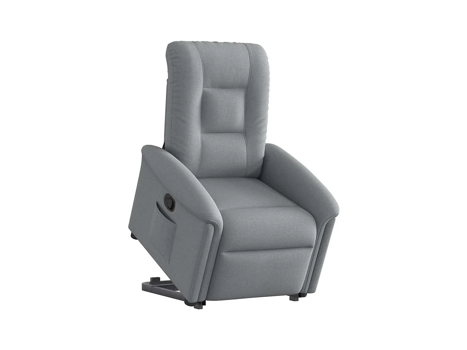 Sillón de relax | Silla | Sillón reclinable elevable de tela gris claro SHL8161