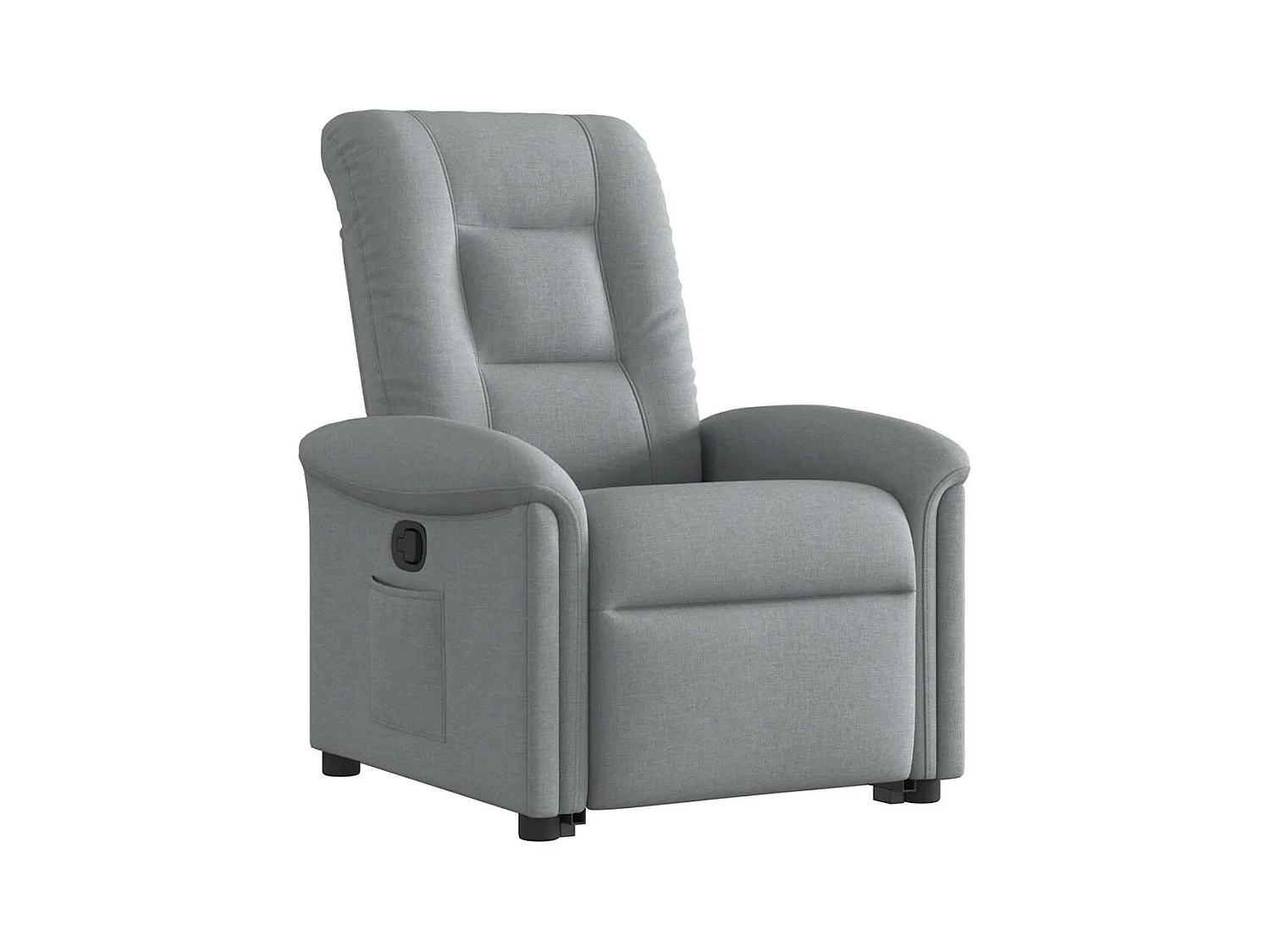 Sillón de relax | Silla | Sillón reclinable elevable de tela gris claro SHL8161
