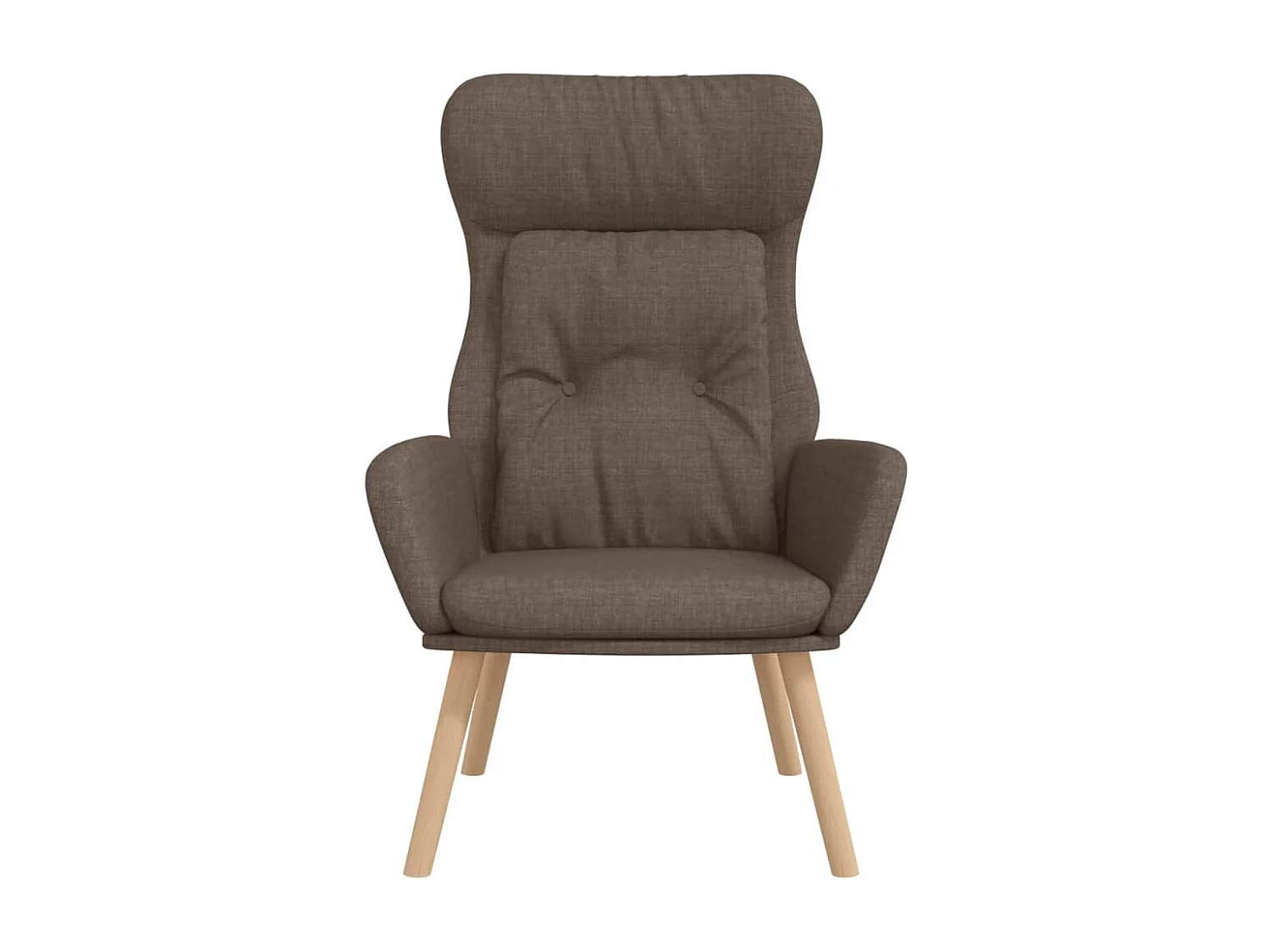 Chaise de relaxation-Fauteuil de Salon Taupe Tissu SHL1012
