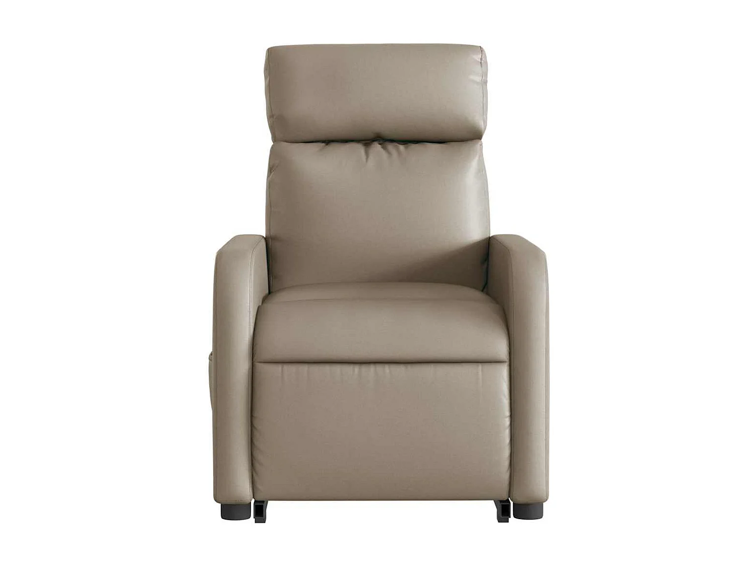 Silla de relax | Sillón elevable eléctrico cuero artificial capuchino SHL5372