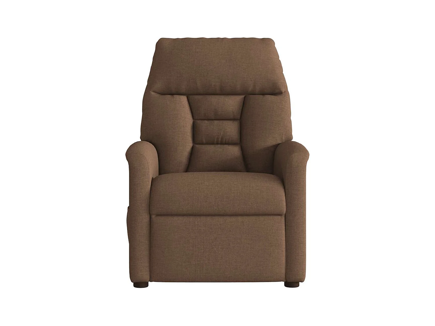 Sillón de relax | Sillón reclinable de masaje eléctrico tela marrón SHL5106