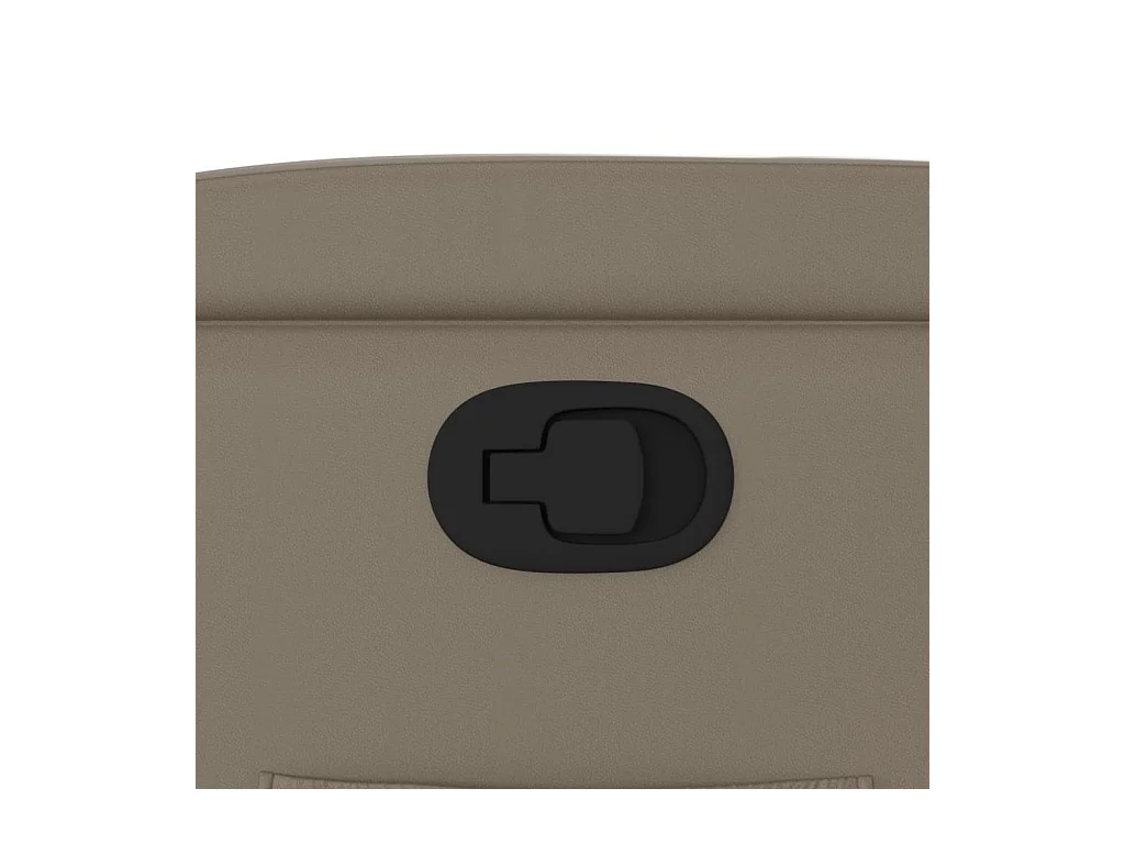 Sillón de relax | Sillón reclinable de cuero sintético color capuchino SHL9620