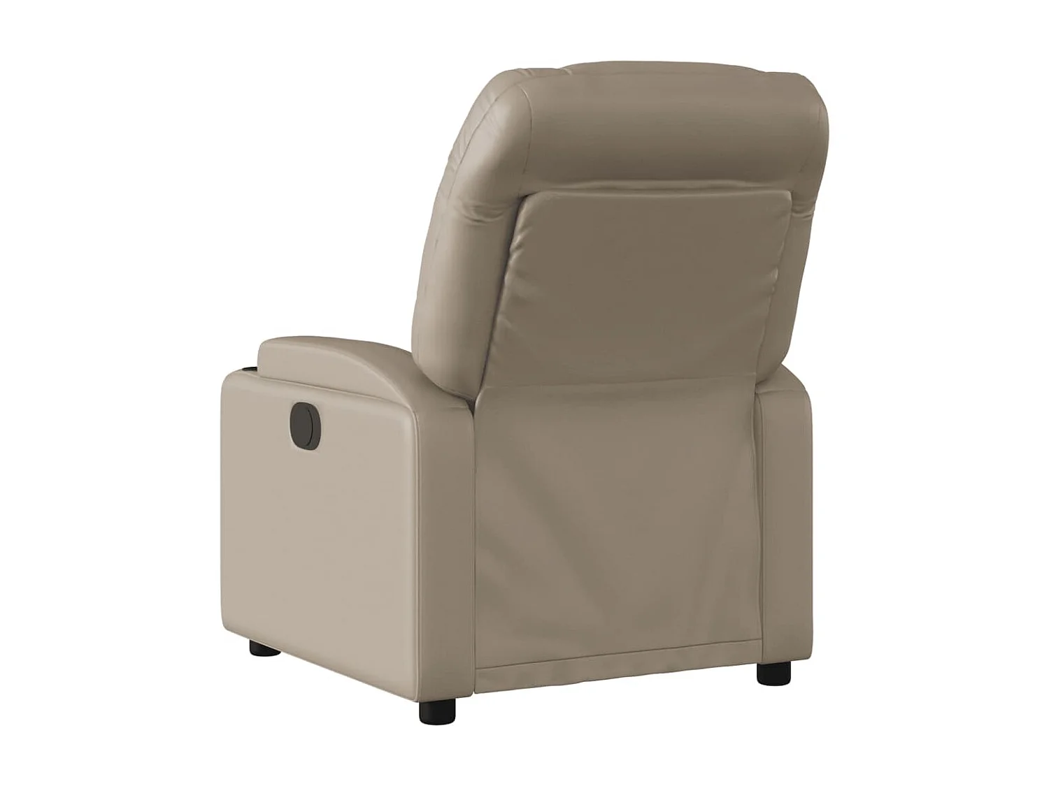 Relaxsessel | Lounge Sessel für Wohnzimmer Cappuccino-Braun Kunstleder SHL97453