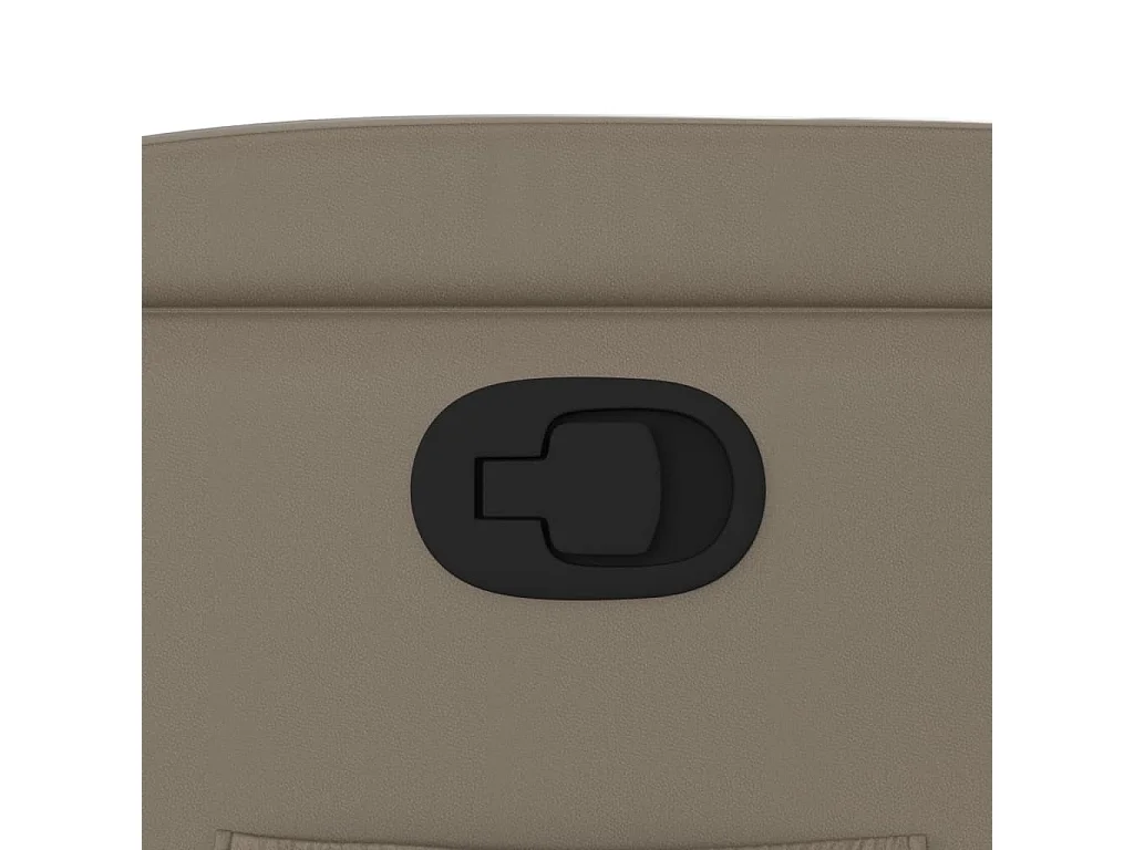 Relaxsessel | Lounge Sessel für Wohnzimmer Cappuccino-Braun Kunstleder SHL97453