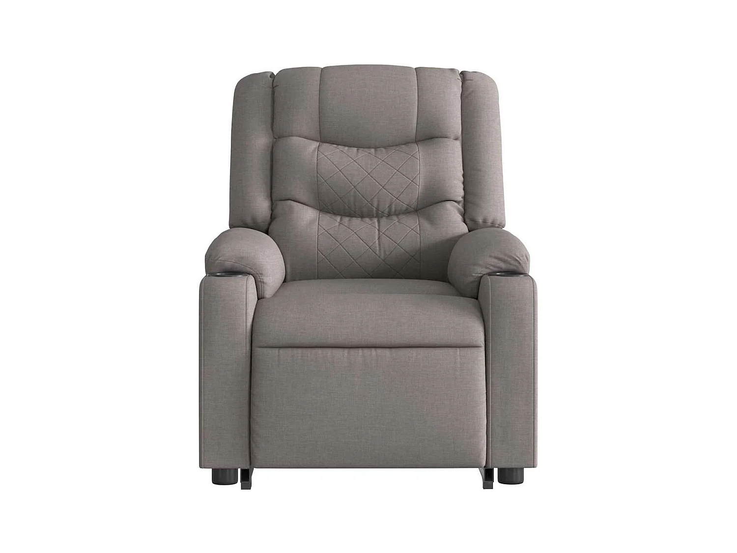 Sillón de relax | Silla | Sillón reclinable elevable tela gris taupe SHL2511