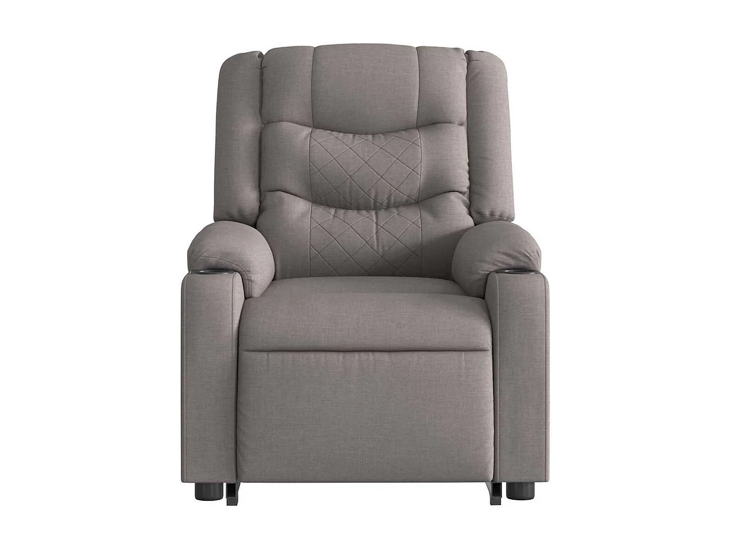 Fauteuil inclinable-Chaise de relax-Fauteuil TV taupe tissu SHL2571