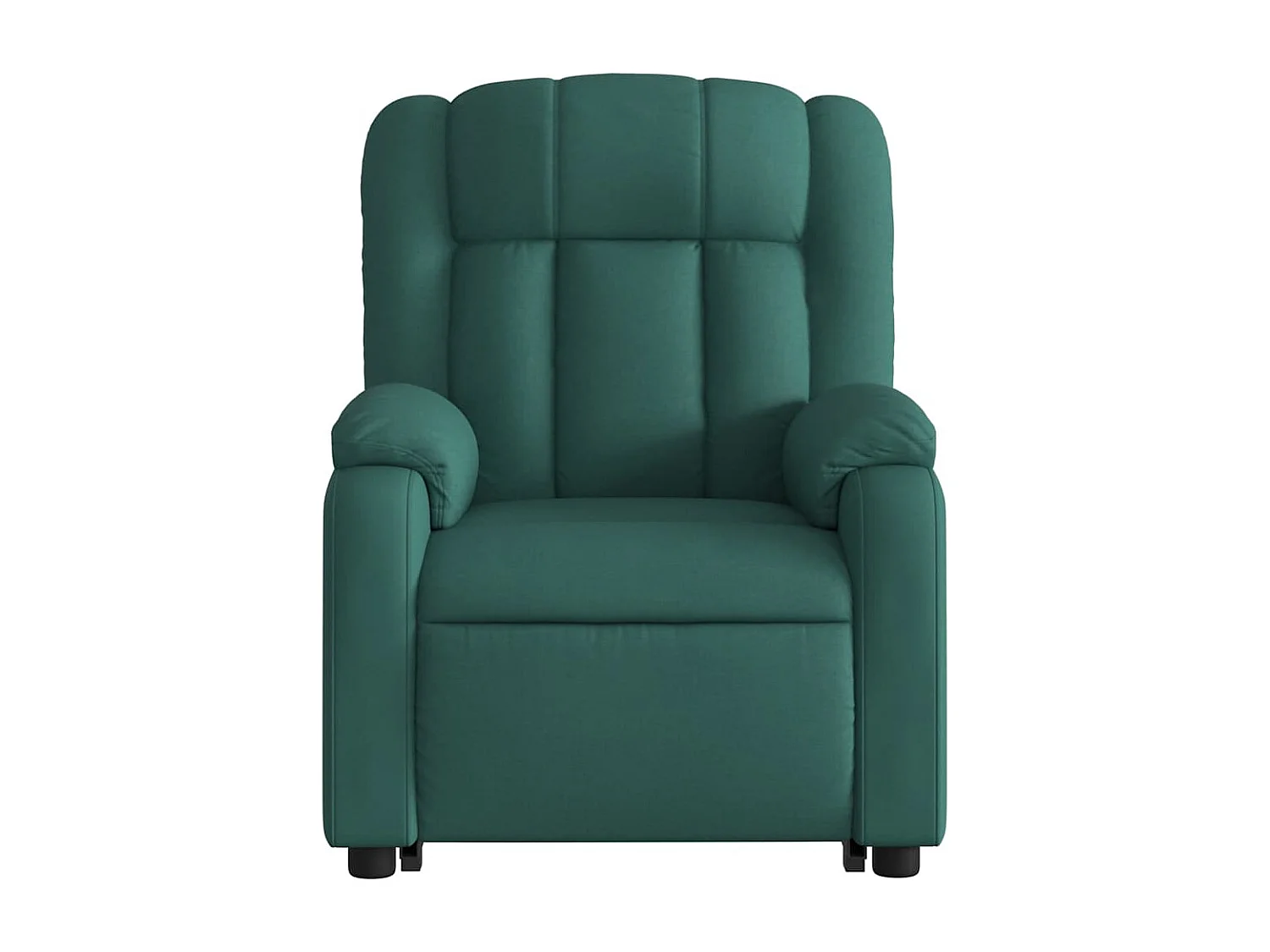 Fauteuil inclinable électrique-Chaise de relax-Fauteuil salon vert foncé tissu SHL1992