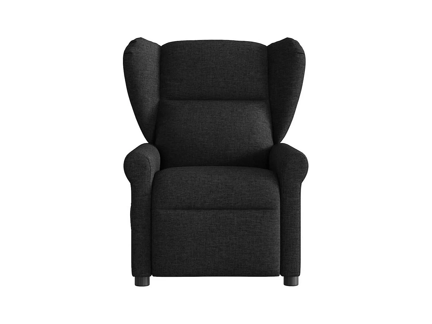 Sillón de relax | Silla | Sillón reclinable de tela negro SHL8163