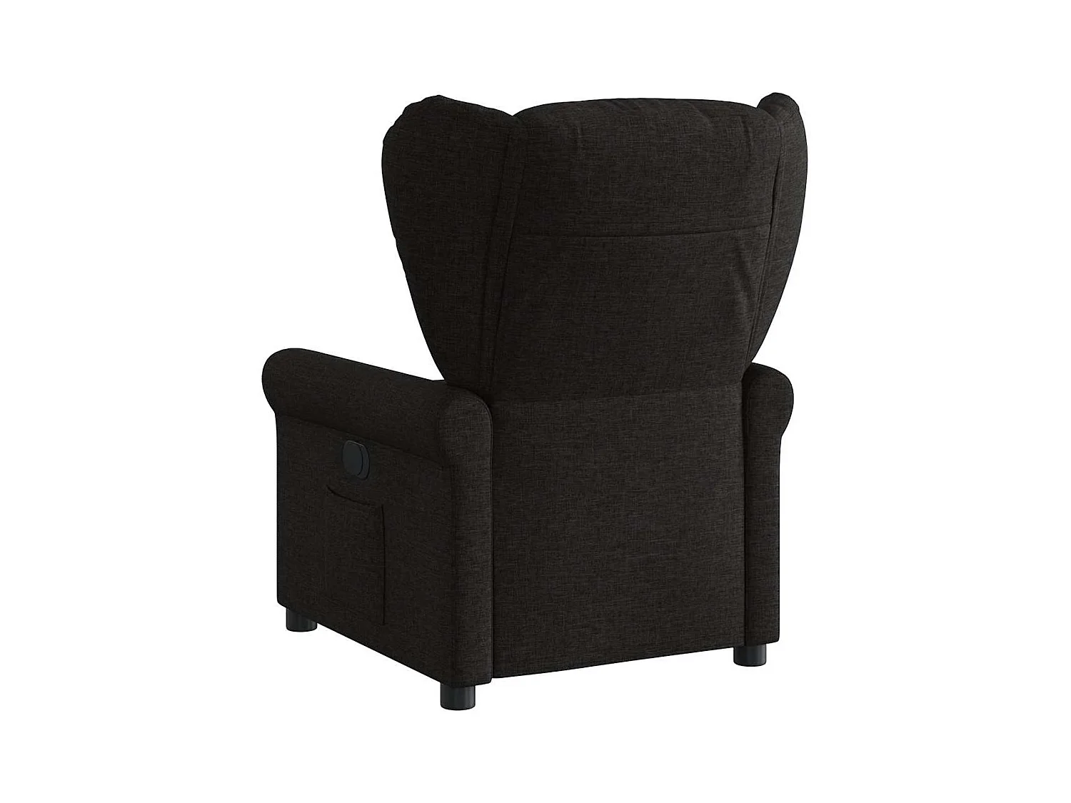 Sillón de relax | Silla | Sillón reclinable de tela negro SHL8163