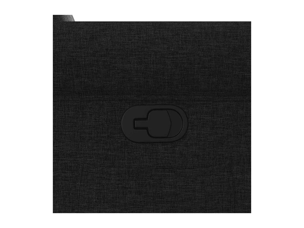 Sillón de relax | Silla | Sillón reclinable de tela negro SHL8163