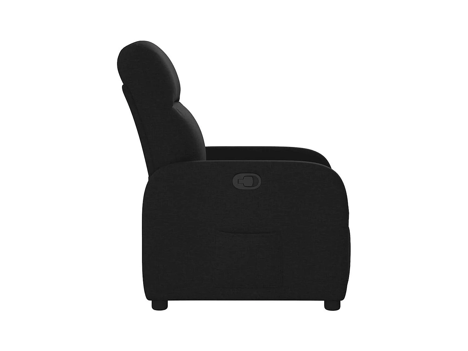 Poltrona Reclinável | Poltrona Confortável Relax tecido preto SHL814558