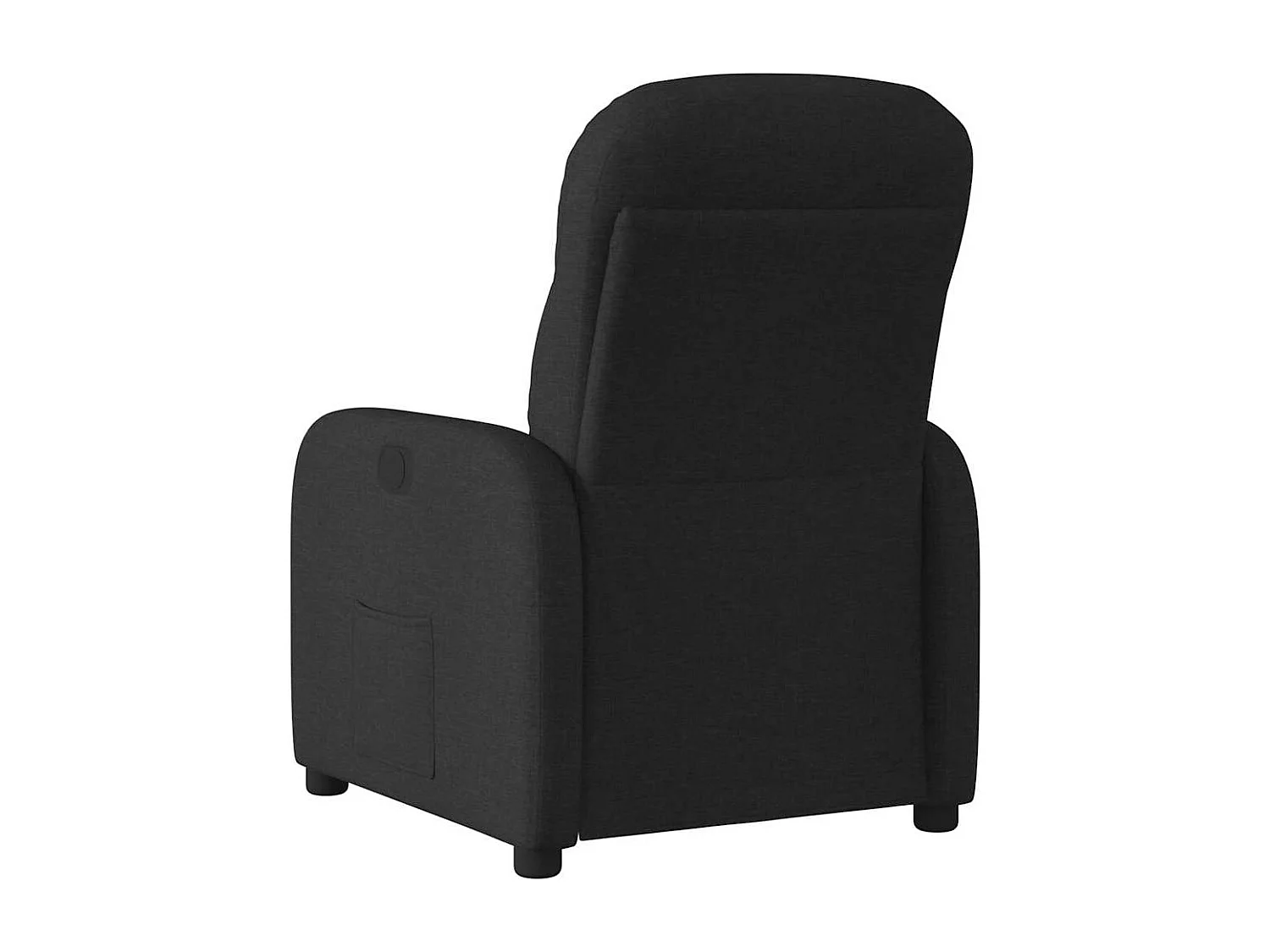 Sillón de relax | Silla | Sillón reclinable de tela negro SHL9346