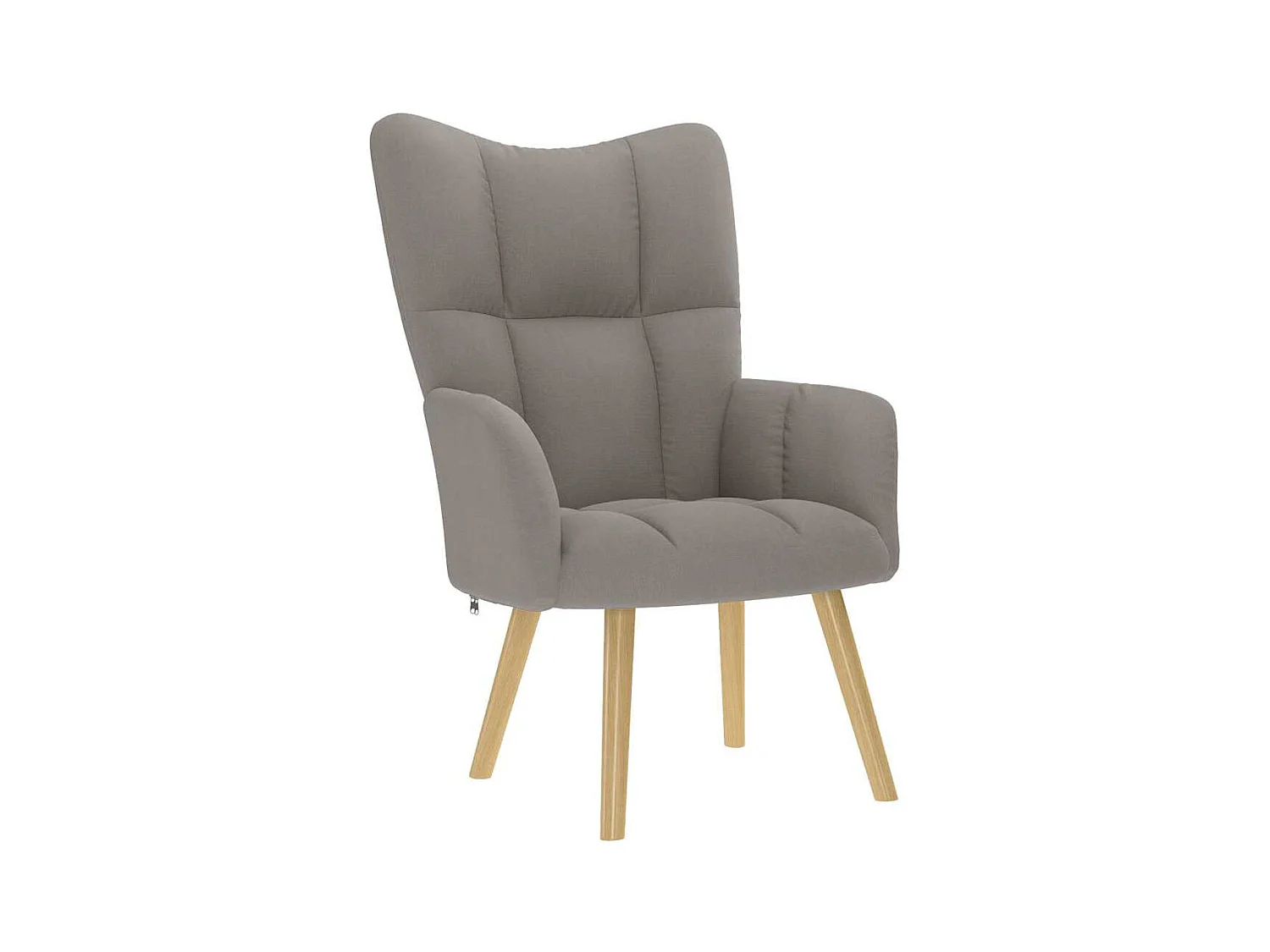 Sillón de relax | Silla de relax de tela gris taupe SHL6727