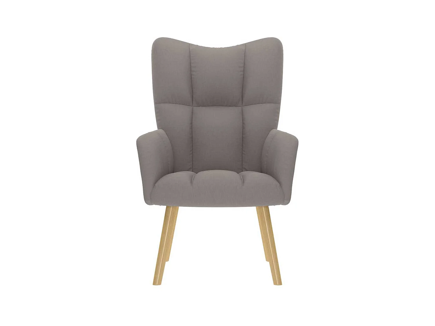 Sillón de relax | Silla de relax de tela gris taupe SHL6727