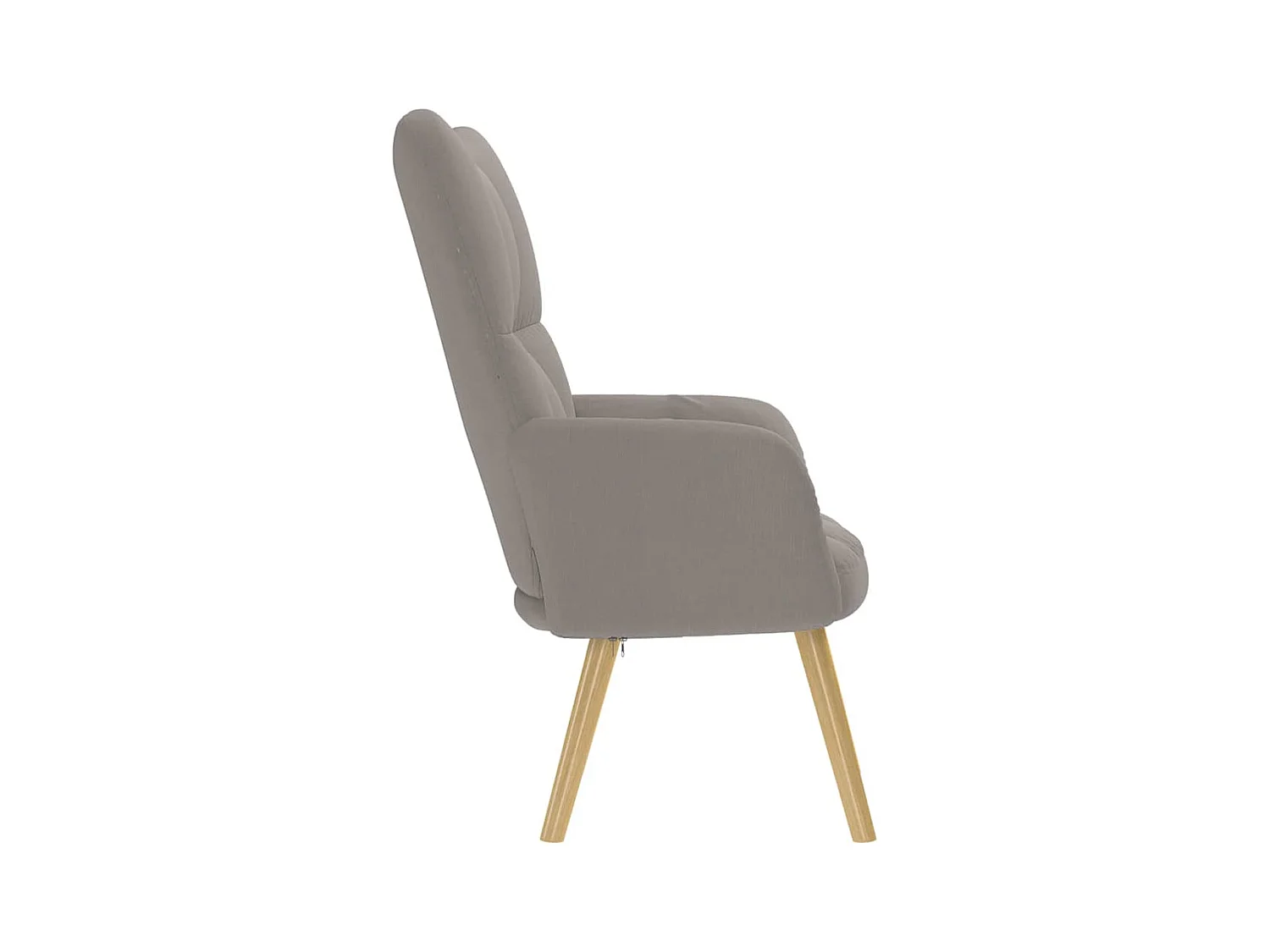 Sillón de relax | Silla de relax de tela gris taupe SHL6727