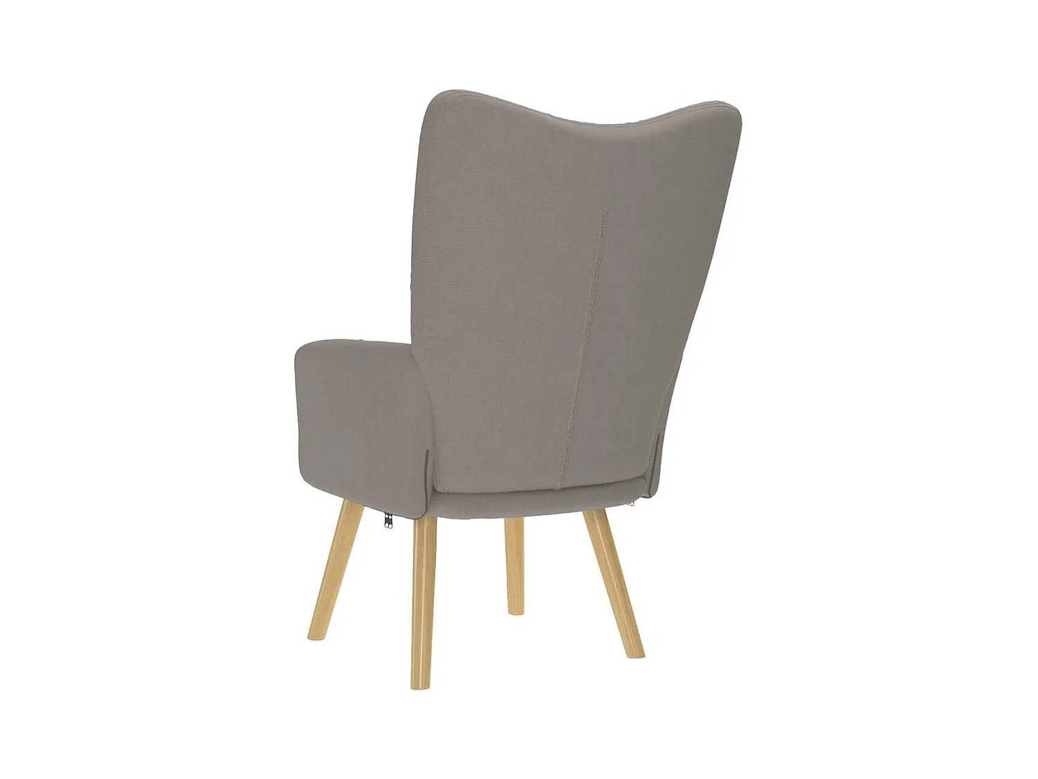 Sillón de relax | Silla de relax de tela gris taupe SHL6727