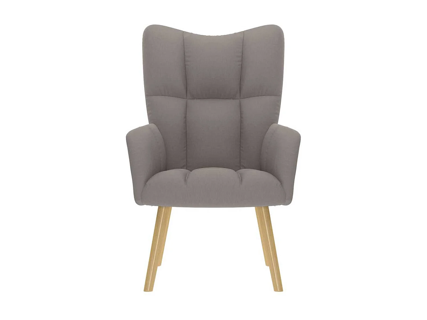 Relaxsessel-Lounge Sessel indoor Taupe Stoff SHL78819