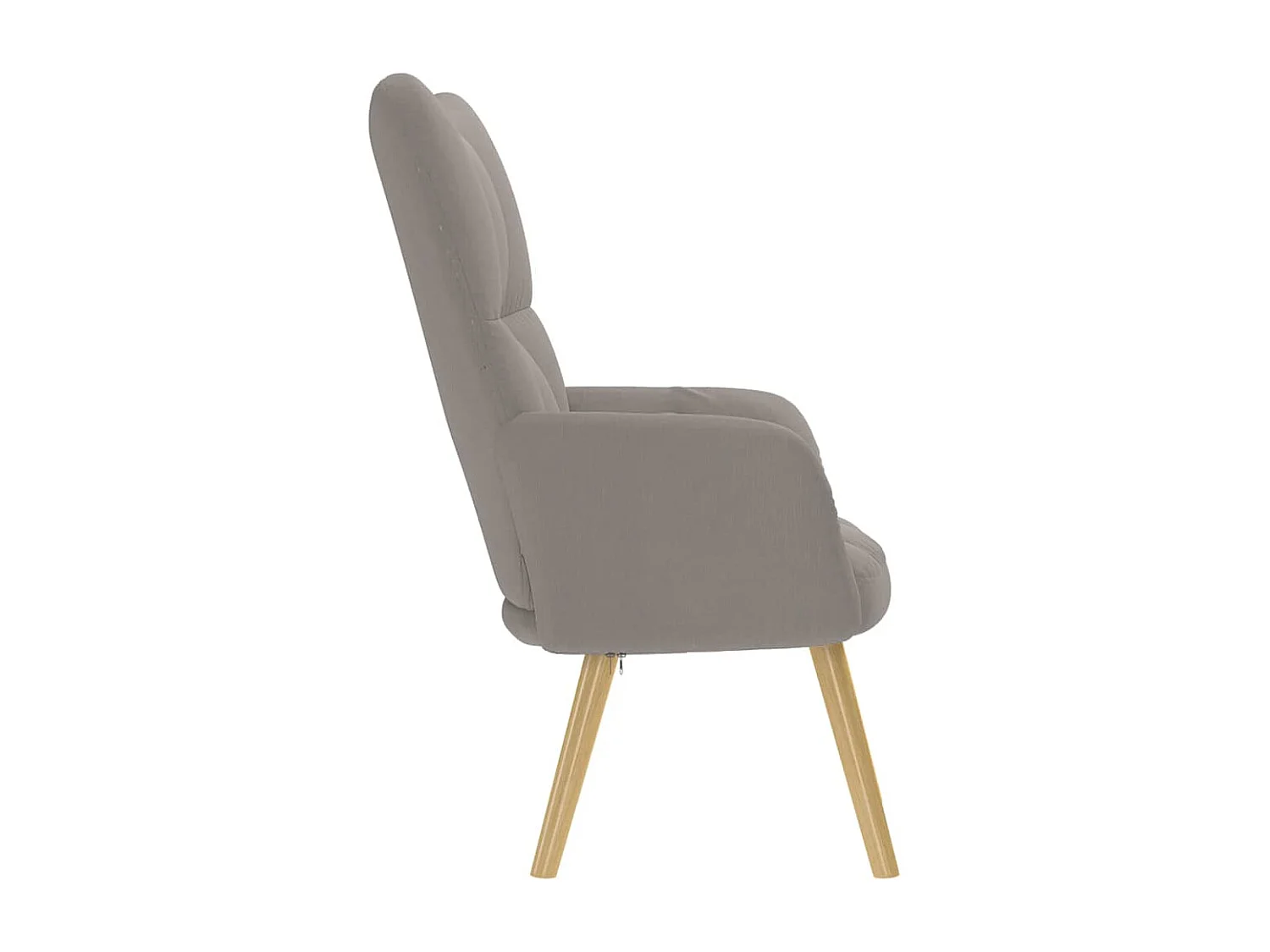 Relaxsessel-Lounge Sessel indoor Taupe Stoff SHL78819