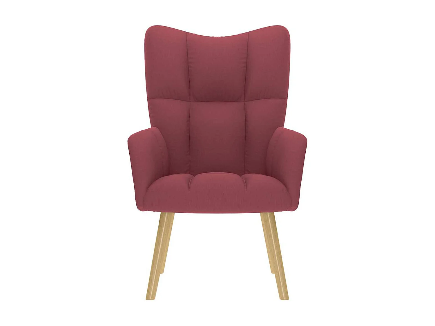 Relaxsessel-Lounge Sessel indoor Stoff Weinrot SHL12880