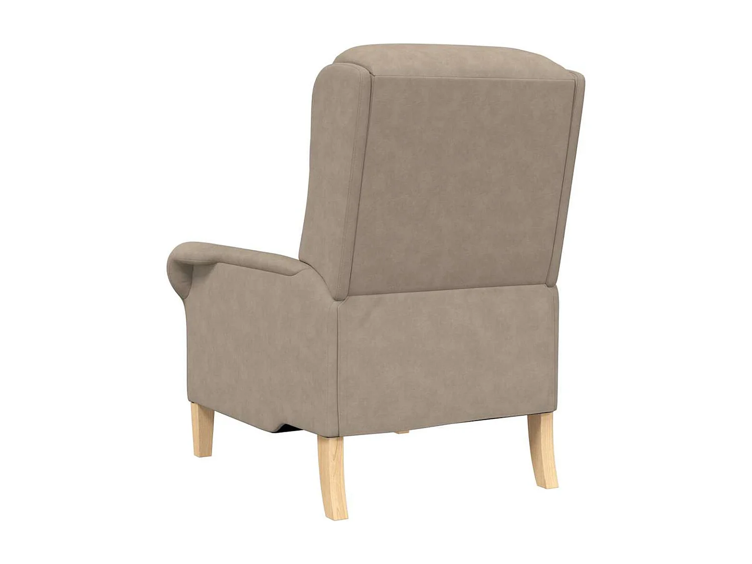 Fauteuil de Salon-Chaise de relax Taupe 76x94x102 cm Microfibre SHL3266