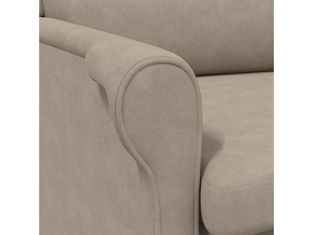 Fauteuil de Salon-Chaise de relax Taupe 76x94x102 cm Microfibre SHL3266