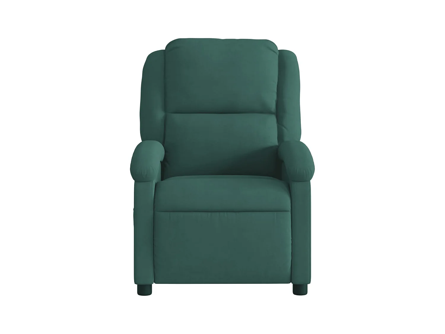 Sillón de relax | Silla | Sillón reclinable de terciopelo verde oscuro SHL4149