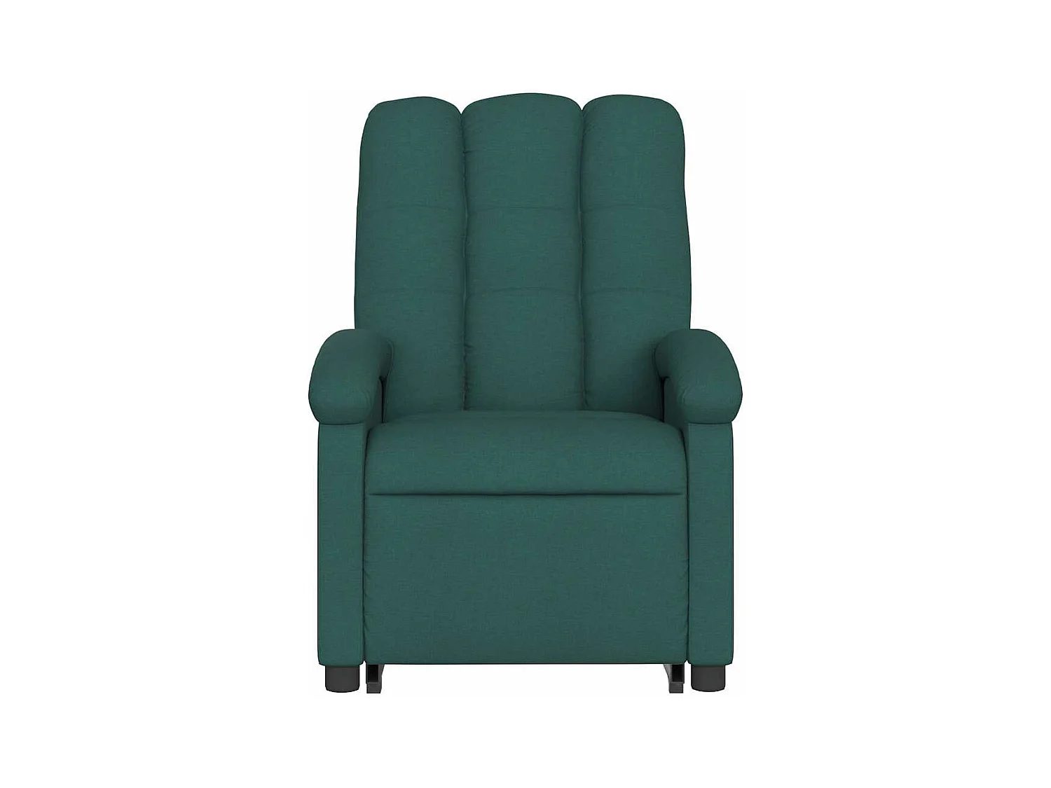 Silla de relax | Sillón eléctrico reclinable elevable de tela verde oscuro SHL5700