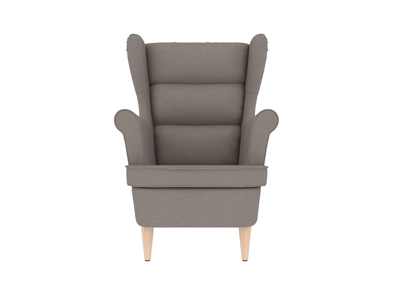 Fauteuil de Salon-Chaise de relax taupe 74x84x100 cm tissu SHL3913