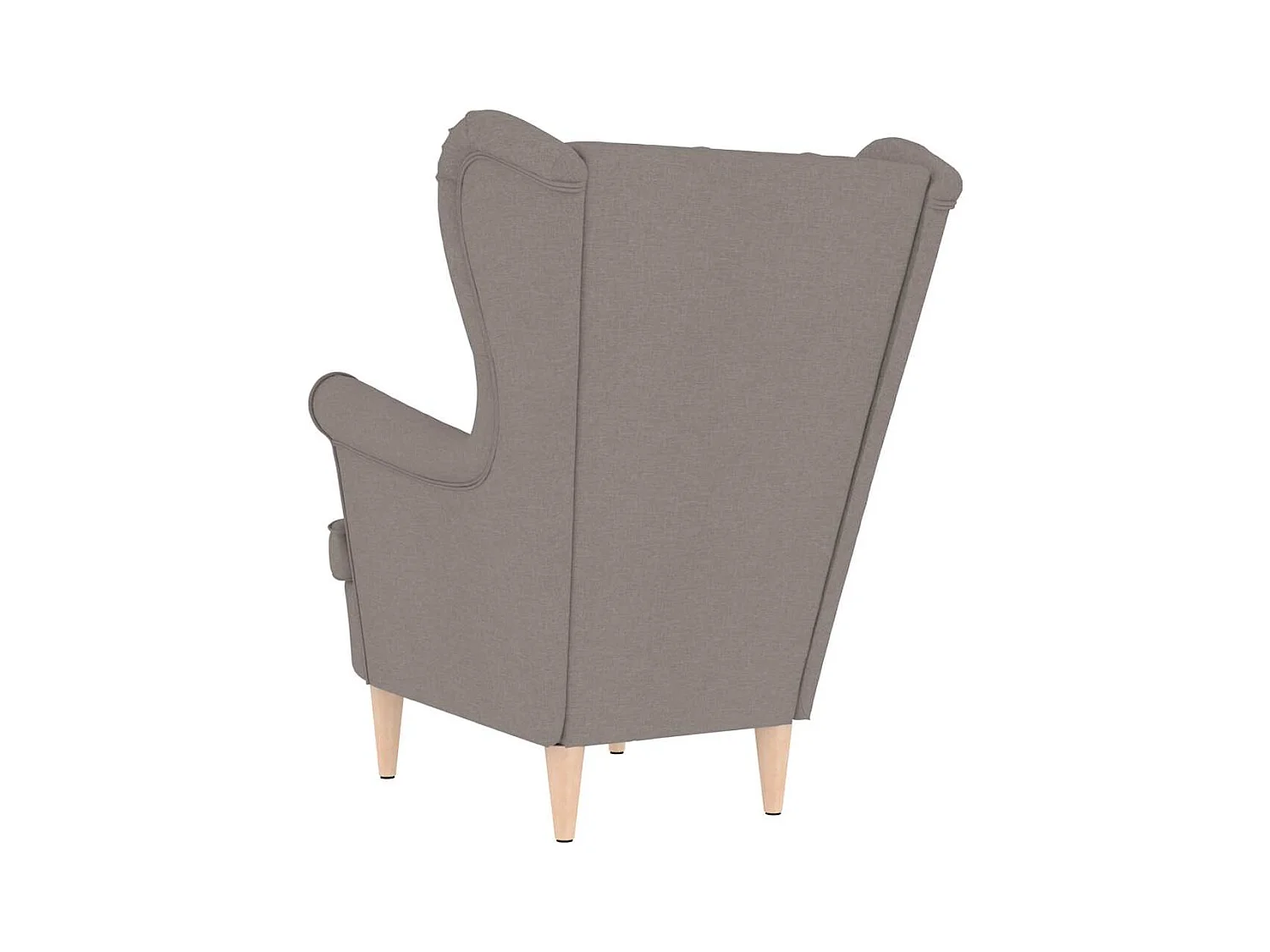 Fauteuil de Salon-Chaise de relax taupe 74x84x100 cm tissu SHL3913