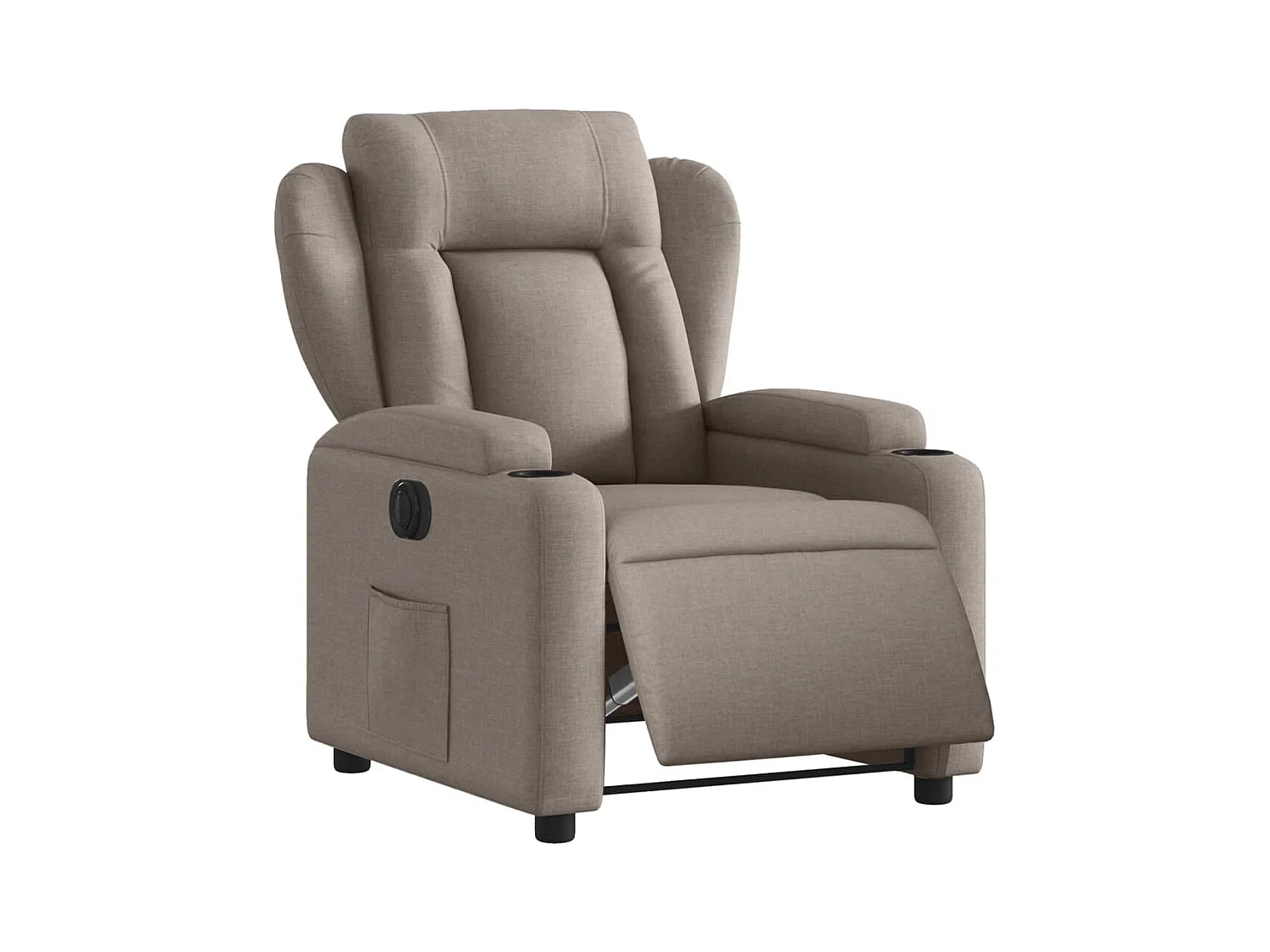 Sillón de relax | Silla | Sillón reclinable eléctrico tela gris taupé SHL9916