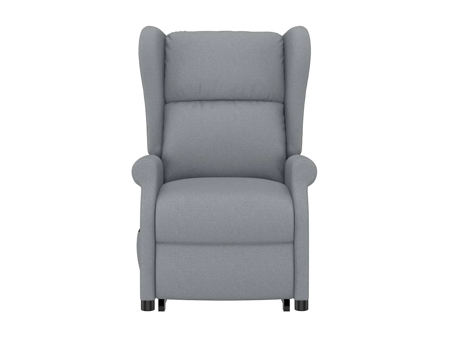 Fauteuil de télévision 73x95x103 cm Gris clair Tissu SHL1631